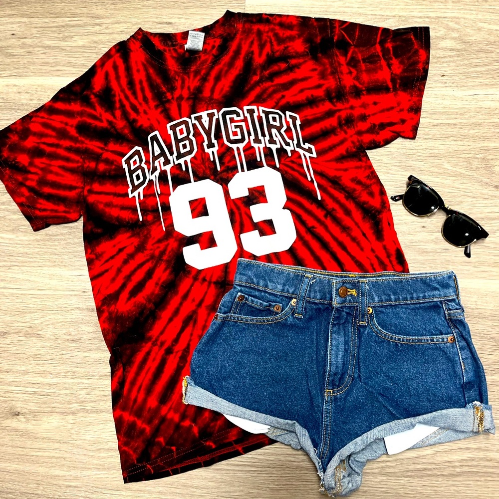Baby Girl Tye Dye Tshirt